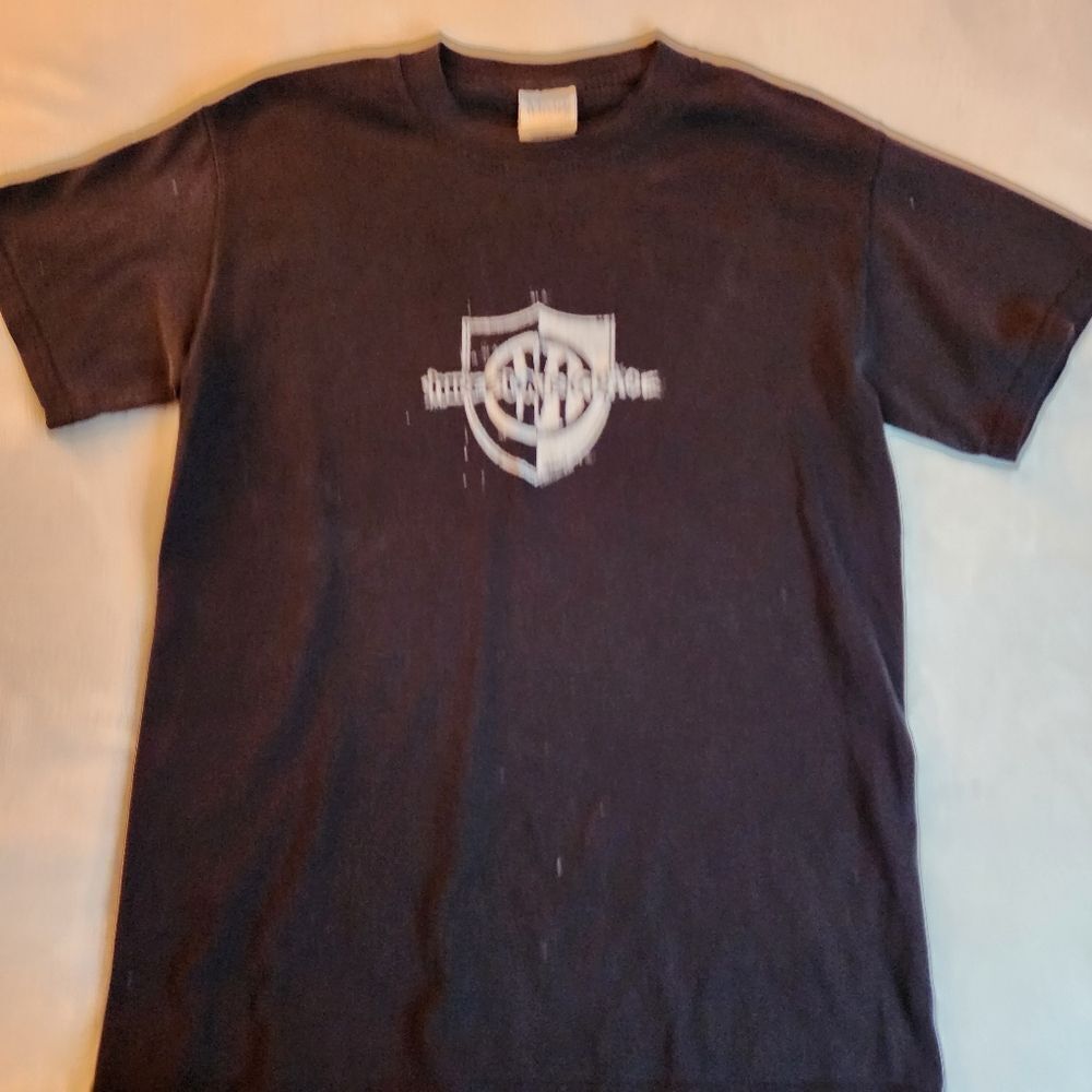 M&O Knits Three Days Grace Black Tshirt With Graphics Size Small